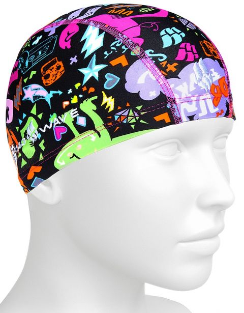 Шапочка для плавания Lycra c рисунком (Monsters, Sea Life)