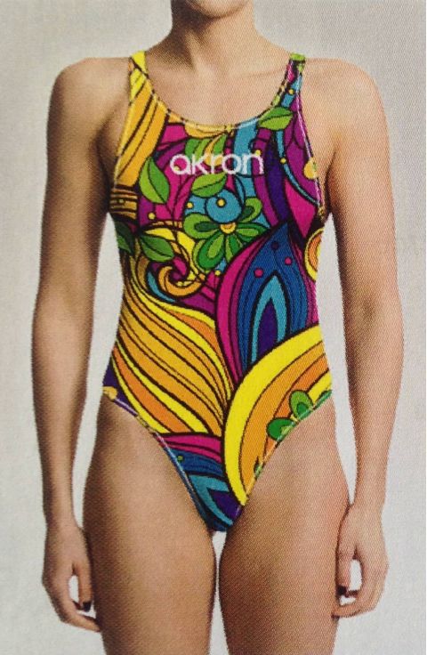 Купальник спортивный Spain Flower 2 Junior